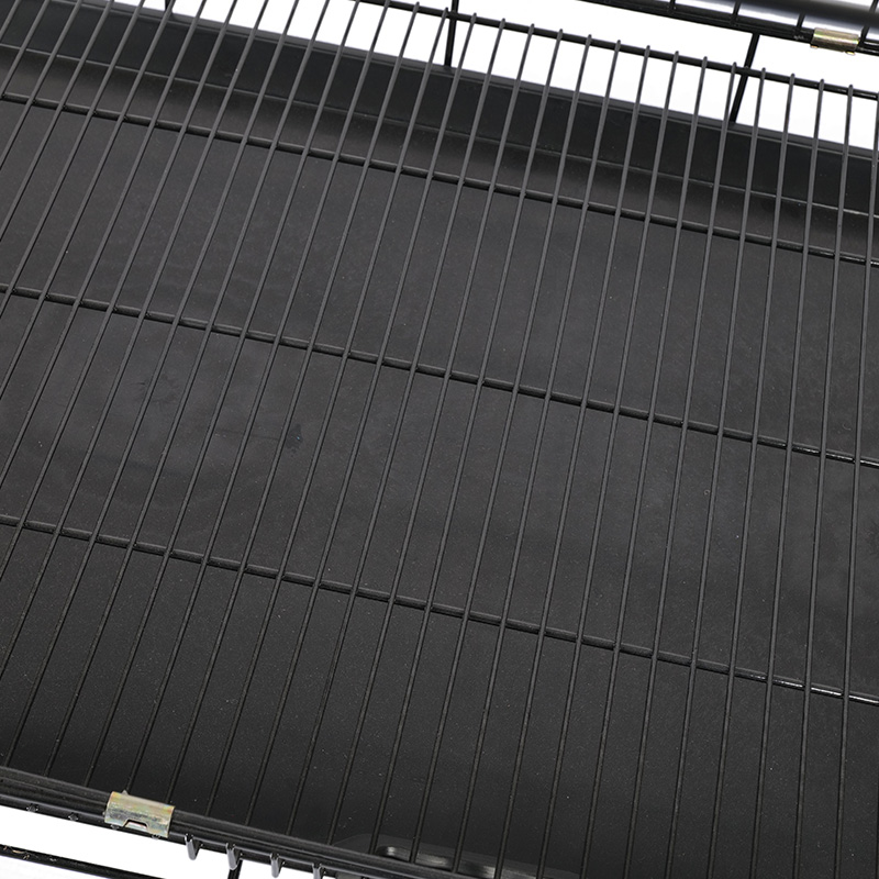 Caisse de chien pliable en métal pour chiots