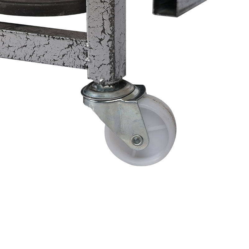 BT-125 Corner du coin arrondi Cage de chien pliant en métal