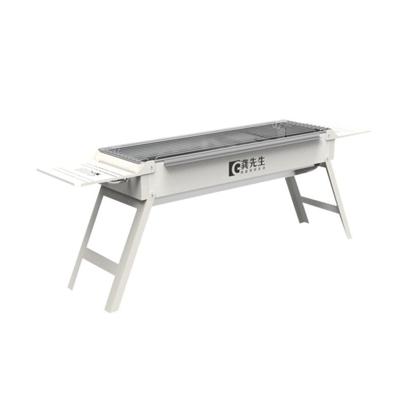 Grill de barbecue rectangulaire pliable extérieur