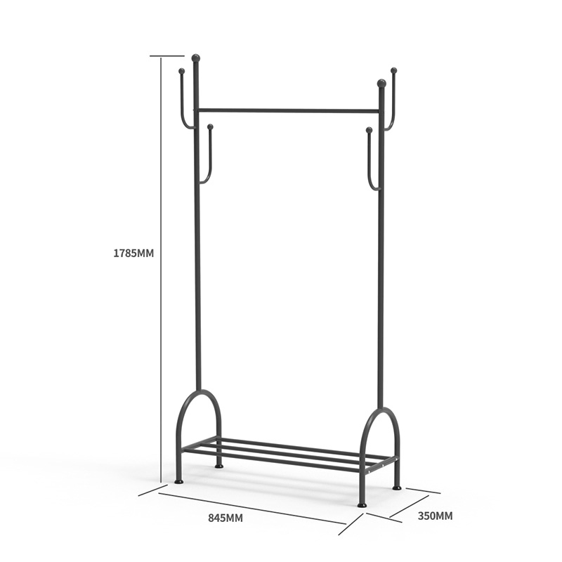Cactus coat rack rack tanding-tanding-tanding rack de manteau Internet de style célébrité rack de vêtements de style
