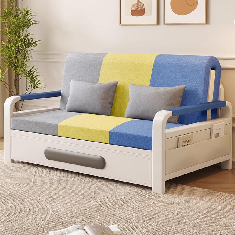 Canapé-lit pliable multifonctionnel en trois couleurs