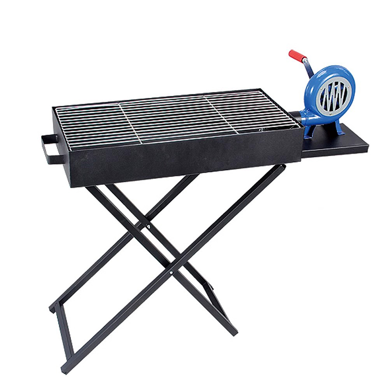 Gril de barbecue en forme de X en forme de X en acier inoxydable