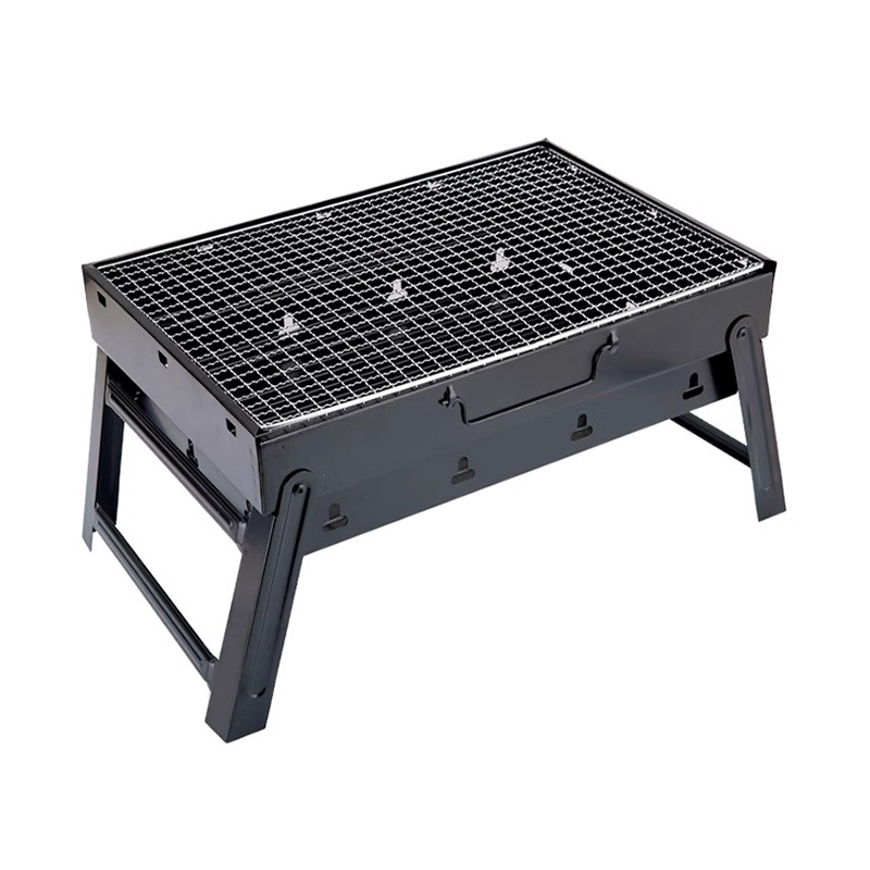 Gril de barbecue en forme de X en forme de X en acier inoxydable