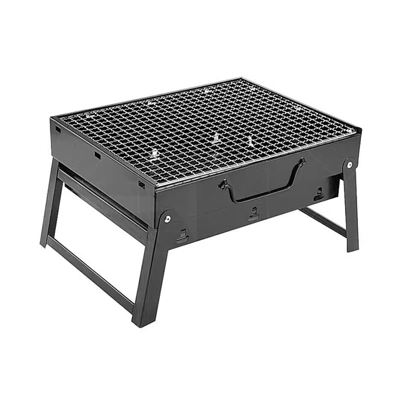Gril de barbecue en forme de X en forme de X en acier inoxydable
