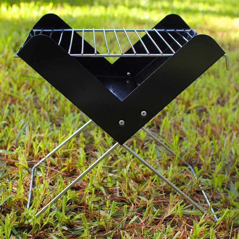 Pliant extérieur petit grill barbecue