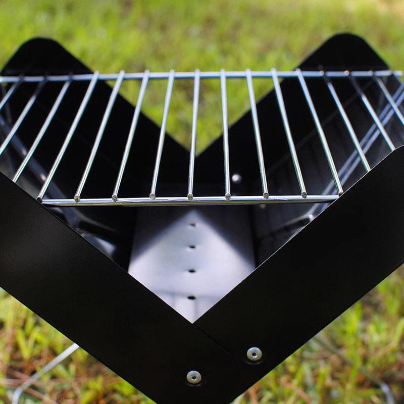 Pliant extérieur petit grill barbecue